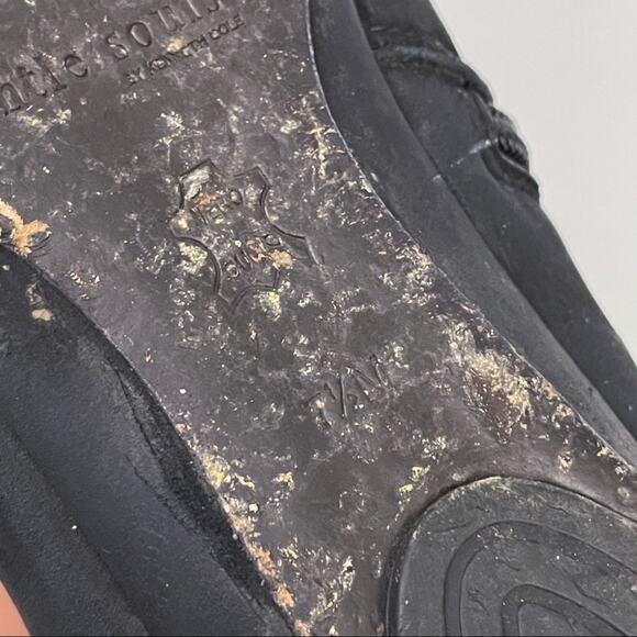 Gentle Souls by Kenneth Cole Black Laser Cut Boots - Picture 9 of 11